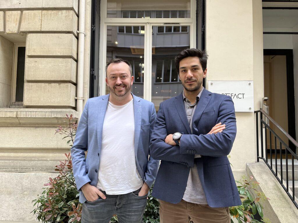 Daniel Heer, CEO und Gründer von Zeotap, und Vincent Luciani, Co-Gründer und Group CEO von Artefact | (c) Zeotap